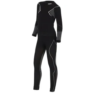 Gatta Active, Komplet Termoaktywny Dziecięcy Thermo Basic Simon, Black/Grey - 134-140 - Pozostała odzież narciarska - miniaturka - grafika 1