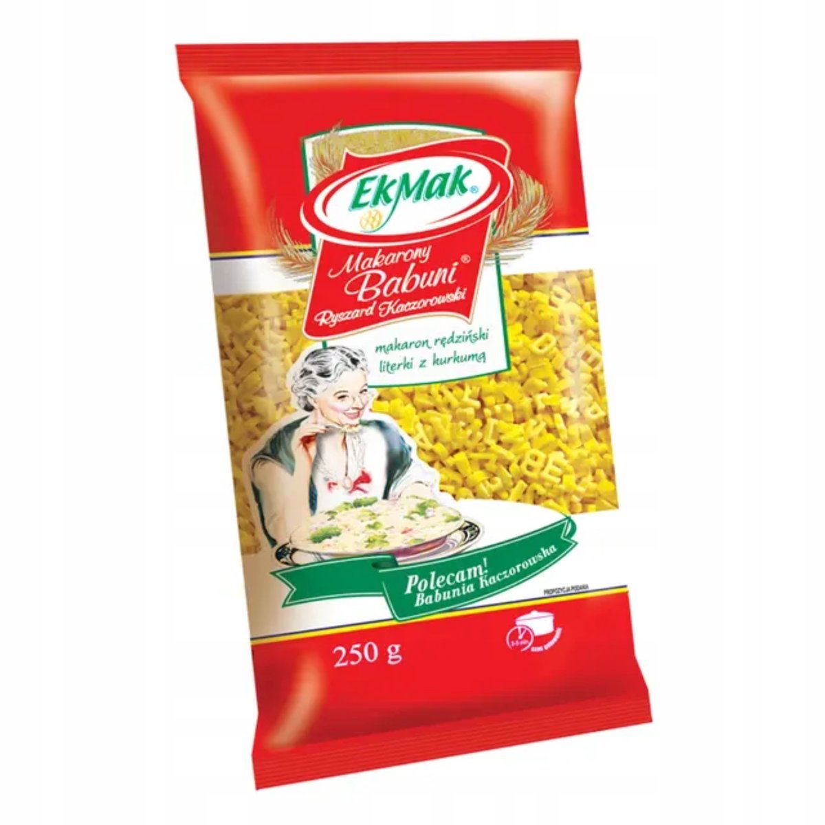 MAKARON BABUNI DROBNY LITERKI EKMAK 250G