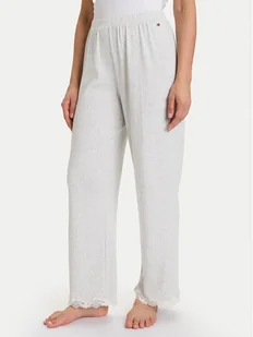 Tommy Hilfiger Spodnie piżamowe UW0UW06074 Szary Regular Fit - Piżamy damskie - miniaturka - grafika 1