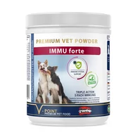 Suplementy i witaminy dla psów - IMMU forte – Proszek Premium Vet dla psów - miniaturka - grafika 1