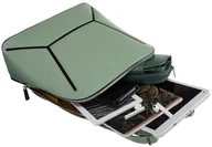 Plecaki - Nowoczesny plecak damski z eko skóry z ciekawym zdobieniem  David Jones - miniaturka - grafika 1