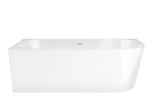 Wanna narożna Corsan Intero SLIM lewa 150 cm z wykończeniem białym - Wanny - miniaturka - grafika 1