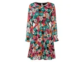 Sukienki - esmara® Sukienka damska z szyfonu (Kolorowy, 36) - miniaturka - grafika 1