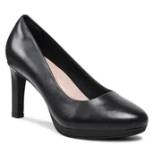 Czółenka - Czółenka Clarks Ambyr Joy 261626674 Granatowy - miniaturka - grafika 1