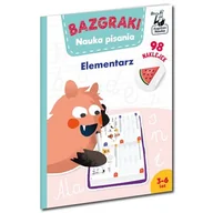Książki edukacyjne - Kapitan Nauka Bazgraki Nauka pisania Elementarz - miniaturka - grafika 1
