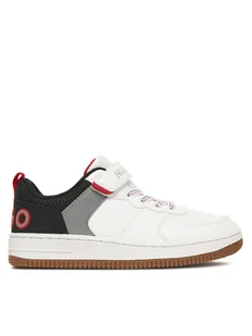 HUGO Sneakersy G00532 M Biały - Buty dla chłopców - miniaturka - grafika 1