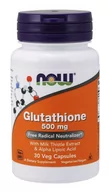 Suplementy naturalne - Now Foods Glutation 500 mg (30 kaps.) - miniaturka - grafika 1