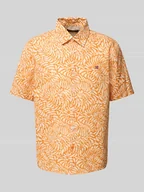Koszule męskie - Koszula casualowa o kroju slim fit z wyhaftowanym logo - miniaturka - grafika 1