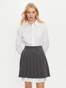 KARL LAGERFELD Koszula 246W1602 Biały Relaxed Fit - Koszule damskie - miniaturka - grafika 1