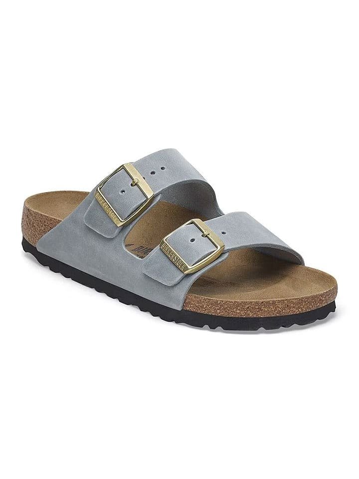 Birkenstock Skórzane klapki 
