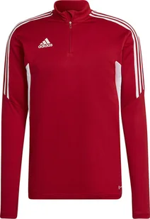 Bluza męska adidas Condivo 22 Training Top czerwona HB0007-XL - Bluzy męskie - miniaturka - grafika 1