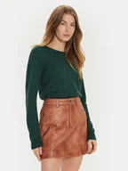 Swetry damskie - Vila Sweter Ril 14054177 Zielony Regular Fit - miniaturka - grafika 1