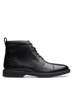 Botki męskie - Clarks Kozaki Aldwin Cap 26179732 Czarny - miniaturka - grafika 1