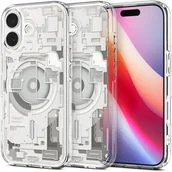 Etui i futerały do telefonów - Etui SPIGEN Ultra Hybrid Mag MagSafe do Apple iPhone 17 Zero One Tytanowy - miniaturka - grafika 1