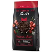 Sucha karma dla kotów - FITMIN FOR LIFE CAT CASTRATE BEEF - 8KG - miniaturka - grafika 1