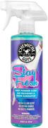 Zapachy samochodowe - Chemical Guys Stay Fresh Baby Powder Scented Air Freshener  odświeżacz powietrza o o zapachu zasypki dla niemowląt 473ml - miniaturka - grafika 1