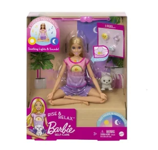 Barbie Lalka Joga i medytacja - Mattel - Lalki dla dziewczynek - miniaturka - grafika 1