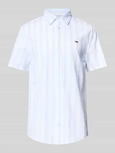 Koszula casualowa o kroju regular fit z mieszanki bawełny i lnu - Koszule męskie - miniaturka - grafika 1