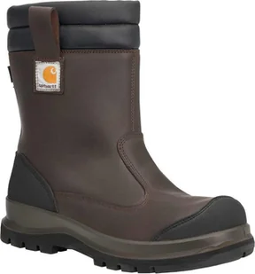 Carhartt Buty Carhartt Carter Rugged Waterproof Dark Brown - Obuwie robocze - miniaturka - grafika 1
