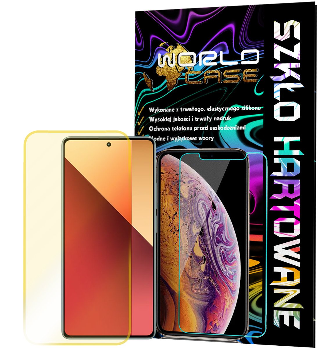 SZKŁO HARTOWANE DO XIAOMI REDMI NOTE 13 PRO 5G NA EKRAN SZKIEŁKO OCHRONNE