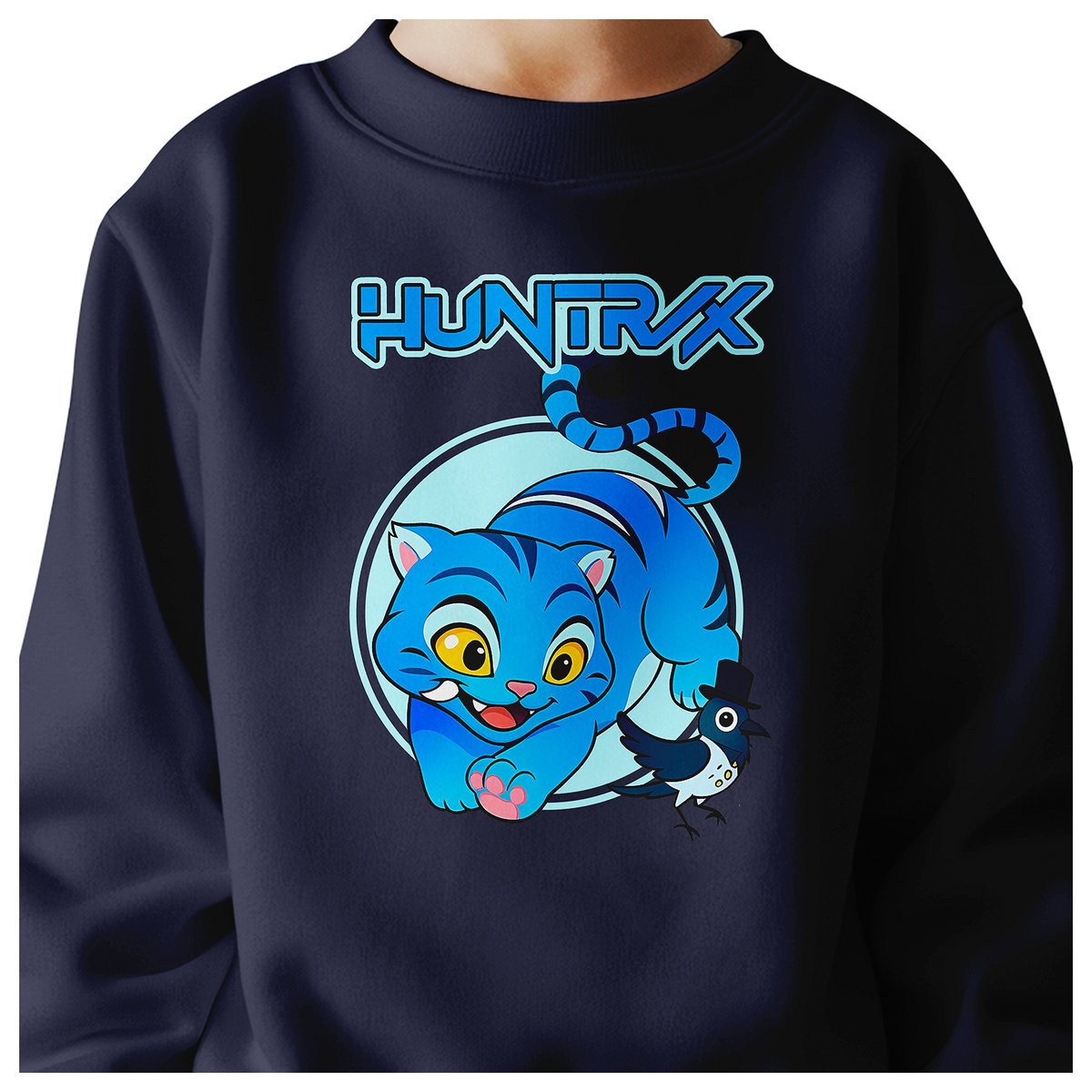 BLUZA DZIECIĘCA DERPY KOT DEMON HUNTERS HUNTRIX 110-116 BAWEŁNIANA JAKOŚĆ