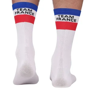 Profesjonalne skarpety kolarskie, rowerowe Todo Cycling Pro model Team France, szosowe, termoaktywne, 39-42 - Skarpetki męskie - miniaturka - grafika 1
