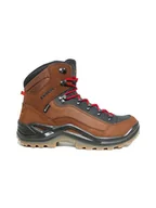 Buty trekkingowe męskie - LOWA Skórzane buty turystyczne "Renegade GTX Mid" w kolorze jasnobrązowym - miniaturka - grafika 1