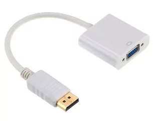 Gembird Adapter Display Port VGA/biały (A-DPM-VGAF-02-W) - Adaptery i przejściówki - miniaturka - grafika 4