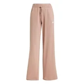 Spodnie rowerowe - adidas Kobiety ESSENTIALS SMALL LOGO FEEL COZY OPEN HEM PANTS, warm clay/white, XL - miniaturka - grafika 1