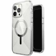 Etui i futerały do telefonów - Speck Etui Presidio Perfect-Clear with Grips + MagSafe do iPhone 14 Pro Max przezroczyste - miniaturka - grafika 1