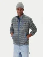 Bluzy męskie - Quiksilver Polar EQYPF03071 Zielony Regular Fit - miniaturka - grafika 1