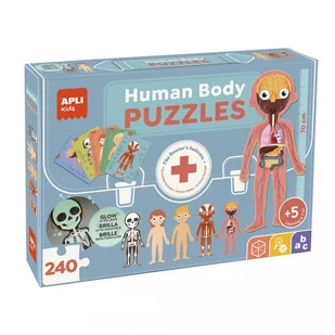 Puzzle edukacyjne Apli Kids - Ciało człowieka - Puzzle - miniaturka - grafika 1