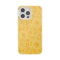 Etui i futerały do telefonów - PopSockets Etui do iPhone'a 14 Pro Max z MagSafe, etui na telefon iPhone 14 Pro Max, uchwyt sprzedawany oddzielnie, kompatybilne z bezprzewodowym ładowaniem - Sava Sava Palms Turmeric - miniaturka - grafika 1