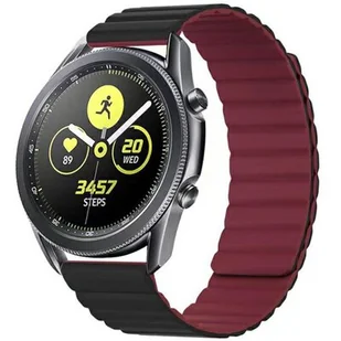 Uniwersalny pasek Beline Watch Magnetic 20 mm Czarno-czerwony (5905359814344) - Akcesoria do smartwatchy - miniaturka - grafika 7