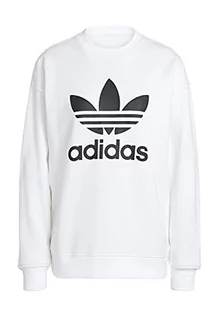 Swetry damskie - adidas Damski sweter TRF Crew Sweat - grafika 1