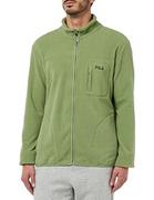 Kurtki męskie - FILA Męska kurtka Bleiburg Light Jacket, khaki-zielony (Oil Green), XL - miniaturka - grafika 1