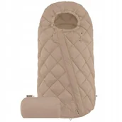 Akcesoria do wózków - Cybex Snogga 2 śpiworek do wózka spacerowego / Almond Beige - miniaturka - grafika 1