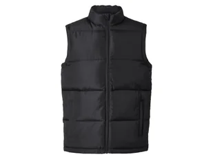 esmara Men Kamizelka pikowana męska (Czarny, S (44/46)) - Kamizelki męskie - miniaturka - grafika 1