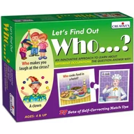 Gry planszowe - Gra językowa - 'Let's Find out- Who?' Creative Educational - miniaturka - grafika 1