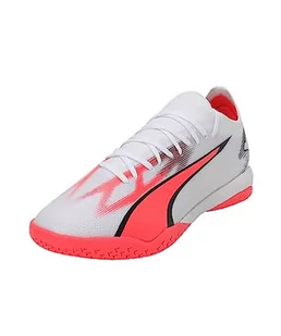 PUMA Męskie buty piłkarskie Ultra Match It, Puma White PUMA Black Fire Orchidea, 48.5 EU - Piłka nożna - miniaturka - grafika 1
