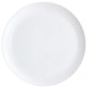 Talerz obiadowy  Pampille 25 cm biały LUMINARC - Talerze - miniaturka - grafika 1