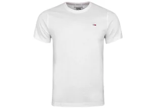 TOMMY HILFIGER MĘSKA KOSZULKA T-SHIRT TJM ORIGINAL JERSEY TEE WHITE DM0DM04411 100 - Rozmiar: XXL - Koszulki męskie - miniaturka - grafika 1