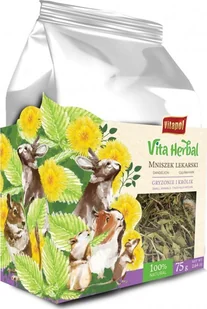 Vitapol Vita Herbal dla gryzoni i królika, mniszek lekarski, 75 g - Karma dla gryzoni - miniaturka - grafika 1