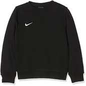 Bluzy dla dziewczynek - Nike Unisex - bluza dziecięca Team Club Crew czarny czarny/czarny/bia?y XS (122-128 cm) (6-8 Jahre) - miniaturka - grafika 1
