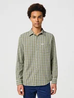 Koszule męskie - Męska koszula Wrangler 1 PKT SHIRT M - miniaturka - grafika 1