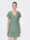 Sukienki - ONLY Sukienka "Sandra" w kolorze turkusowym - miniaturka - grafika 1