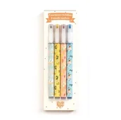 Zabawki kreatywne - Djeco Metaliczne markery Elodie 4 szt - miniaturka - grafika 1