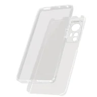 Etui i futerały do telefonów - Etui 360° do Xiaomi 12 Pro z elastycznym przodem i sztywnym tyłem — przezroczyste - miniaturka - grafika 1