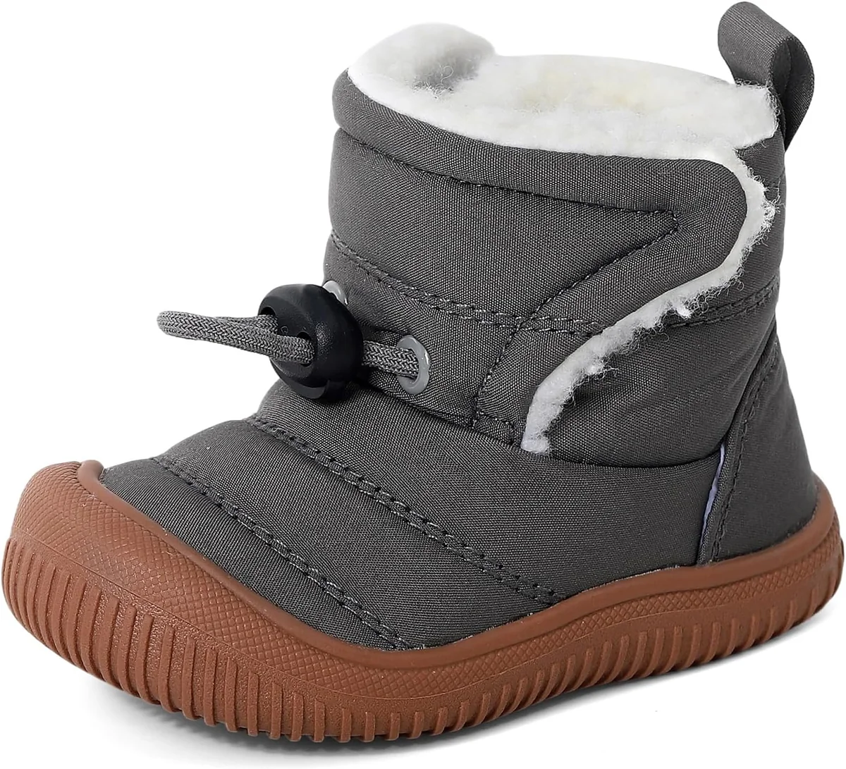 Buty zimowe dla dzieci pluszowe antypoślizgowe gumowe rozmiar 19