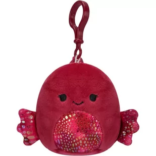 SQUISHMALLOWS Brelok Maskotka BARELLA Clip On Pluszak 9cm S18 - Maskotki i pluszaki - miniaturka - grafika 1